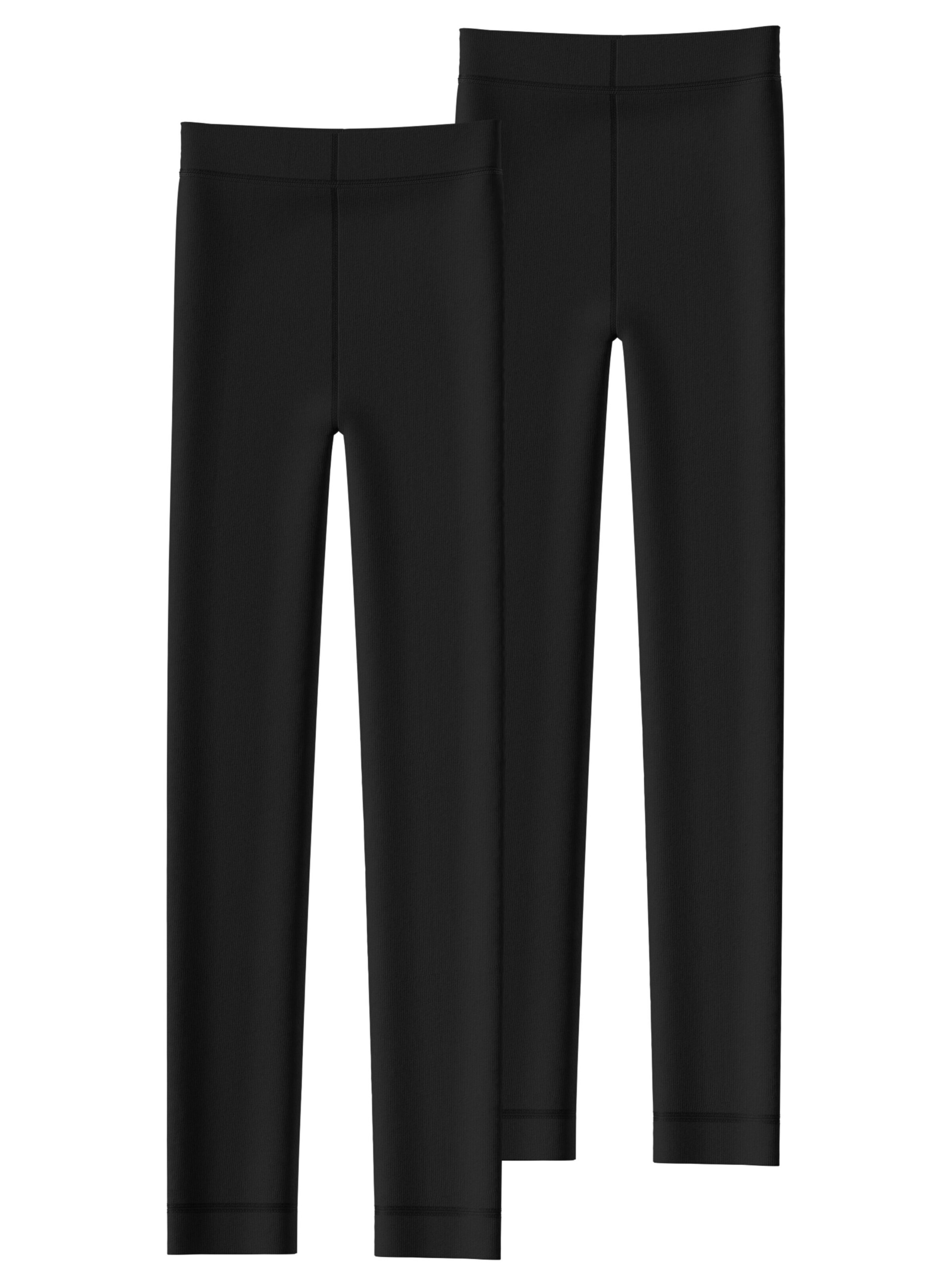 MEDOLY Skinny Leggings 'Kinder Thermo Leggings'‌‌‌ in Schwarz: Vorderseite