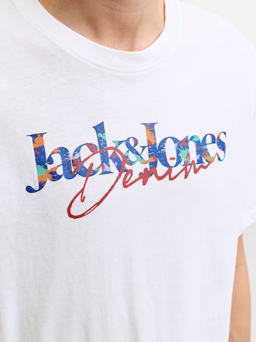 Maglietta 'JJTOM' di JACK & JONES in bianco