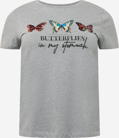ONLY Carmakoma Shirt in graumeliert / mischfarben, Produktansicht