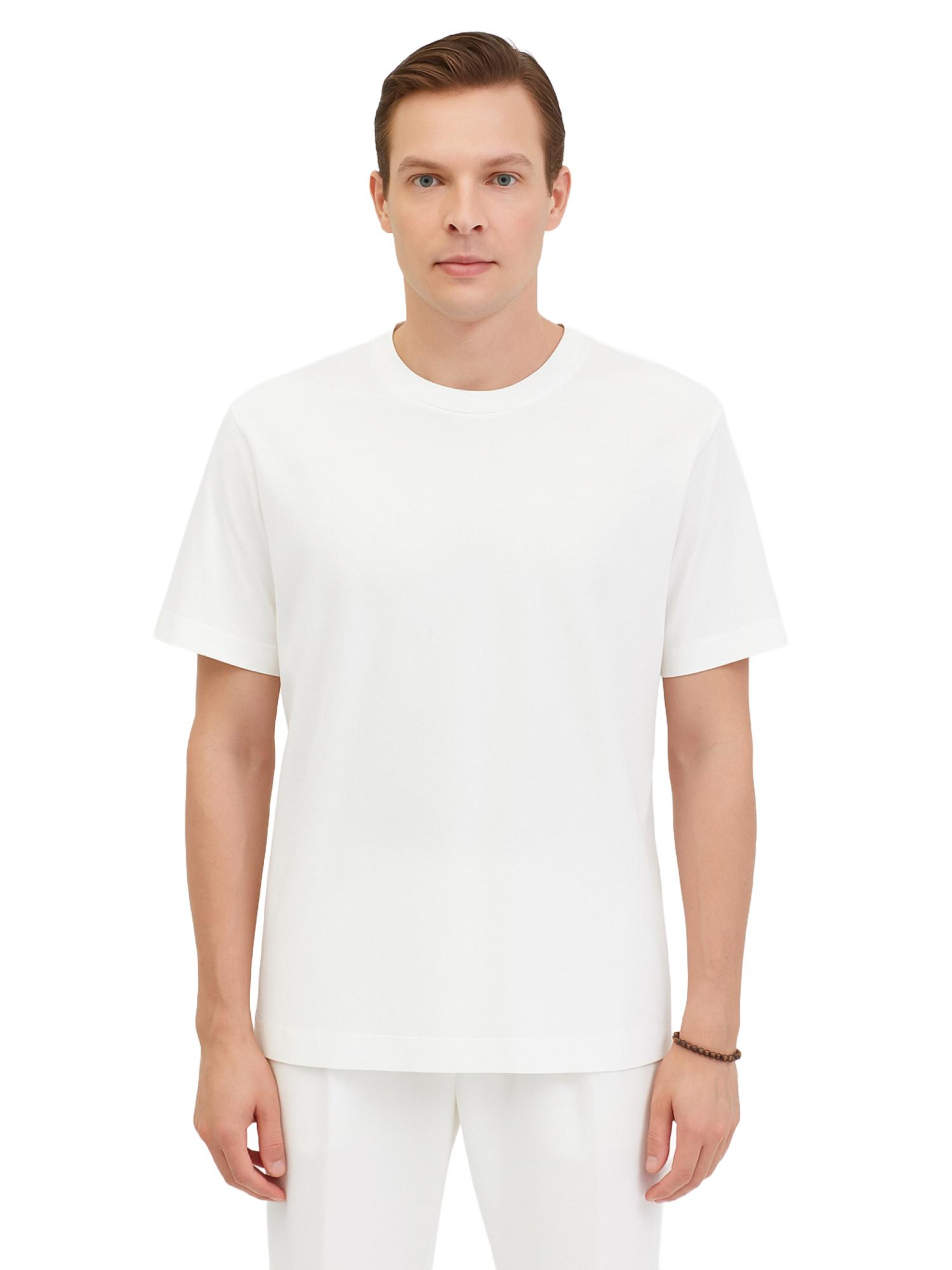 Ramsey Pullover in Beige: Vorderseite