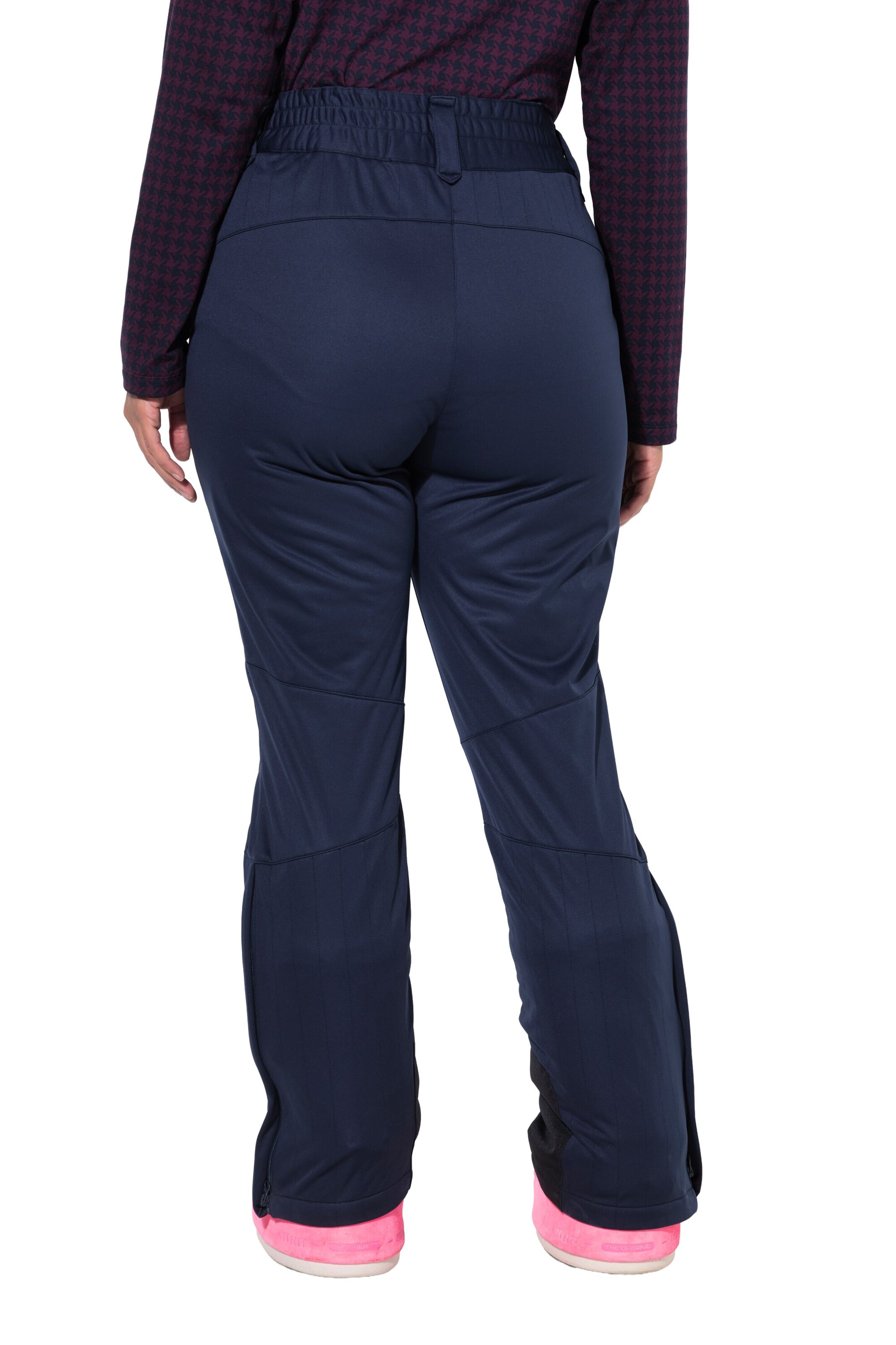 Ulla Popken Tapered Weatherproof pants in Blue