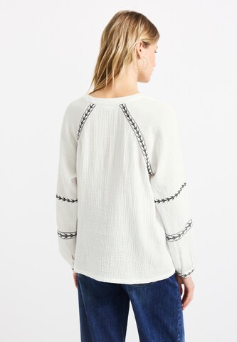 STREET ONE Bluse in Weiß