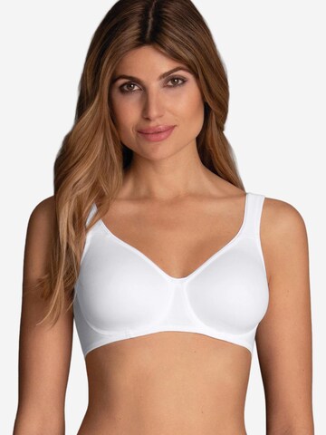 ROSA FAIA Bra 'Twin' in White