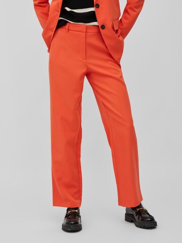 VILA Regular Hose 'Kammas' in Orange: Vorderseite