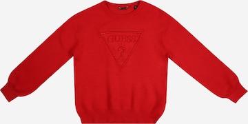 GUESS Sweatshirt in Rot: predná strana