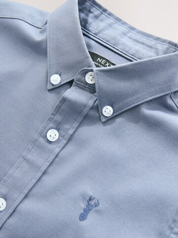 Next - Ajuste regular Camisa en azul