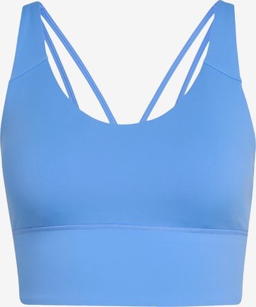 Bustino Reggiseno sportivo 'Studio All Me' di ADIDAS PERFORMANCE in blu: frontale