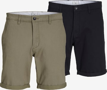 JACK & JONES Shorts 'DAVE' in Grün: Vorderseite