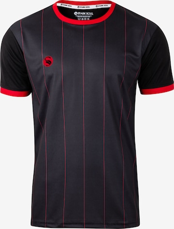T-Shirt fonctionnel Stark Soul en noir : devant