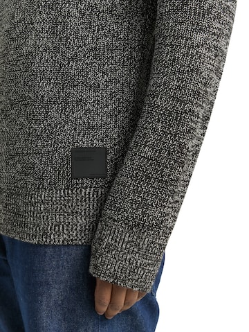 TOM TAILOR DENIM Pullover in Grau