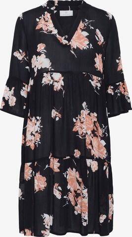 Kaffe Kleid 'Edita' in Schwarz: Vorderseite