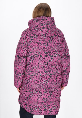 Manteau mi-saison MYMO en rose