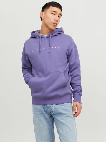 JACK & JONES Sweatshirt 'Star' in Purple: front
