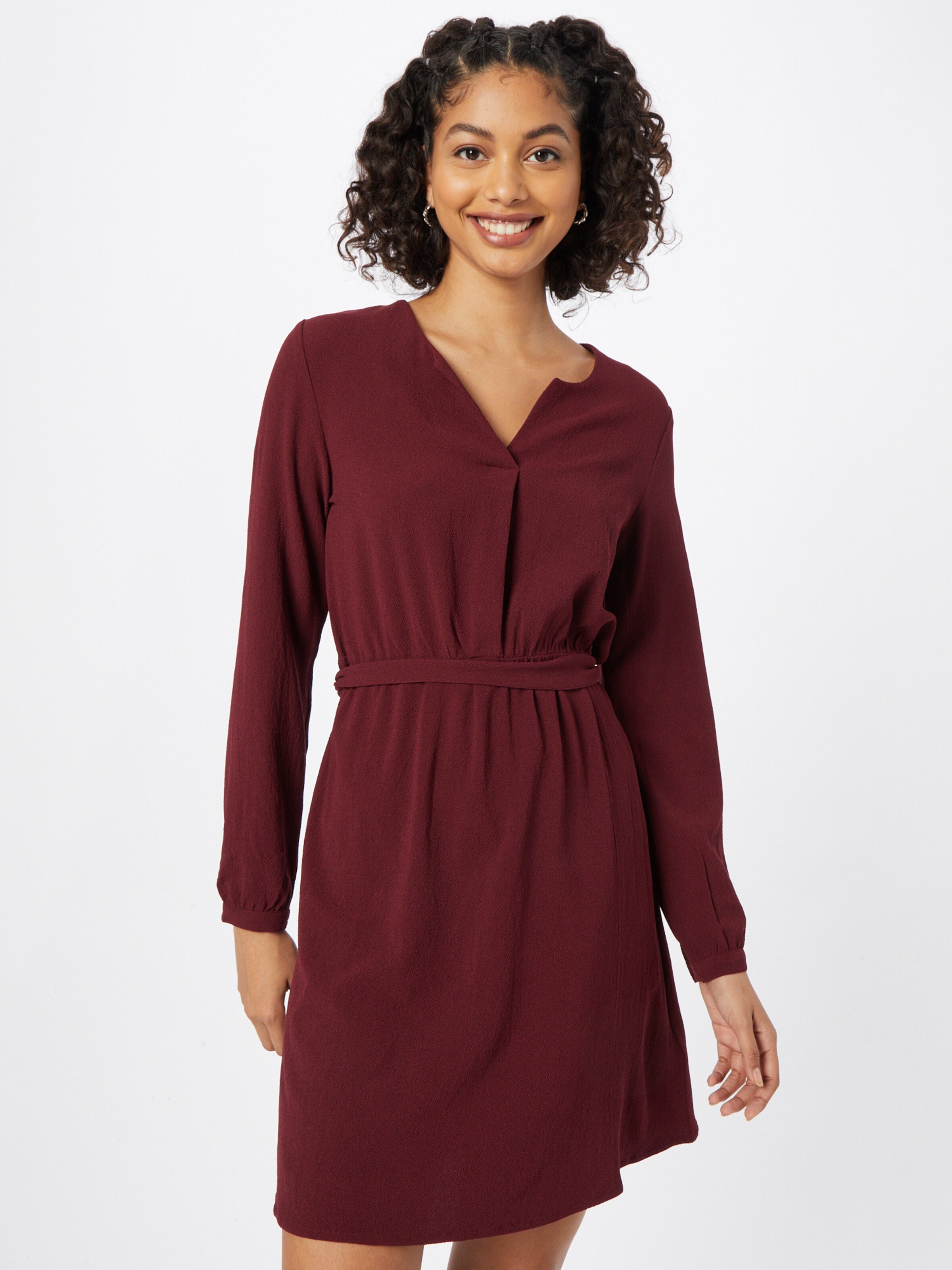 ABOUT YOU Dress 'Stina' in Dark Red 