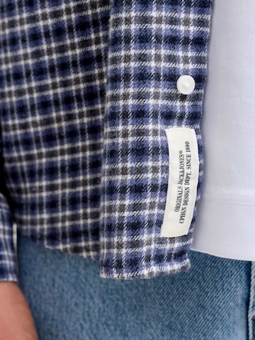 Jack & Jones Junior Regular fit Overhemd in Blauw