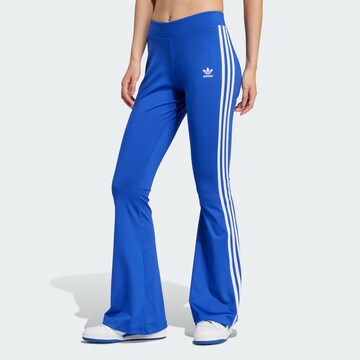 ADIDAS ORIGINALS - Acampanado Leggings en azul: frente