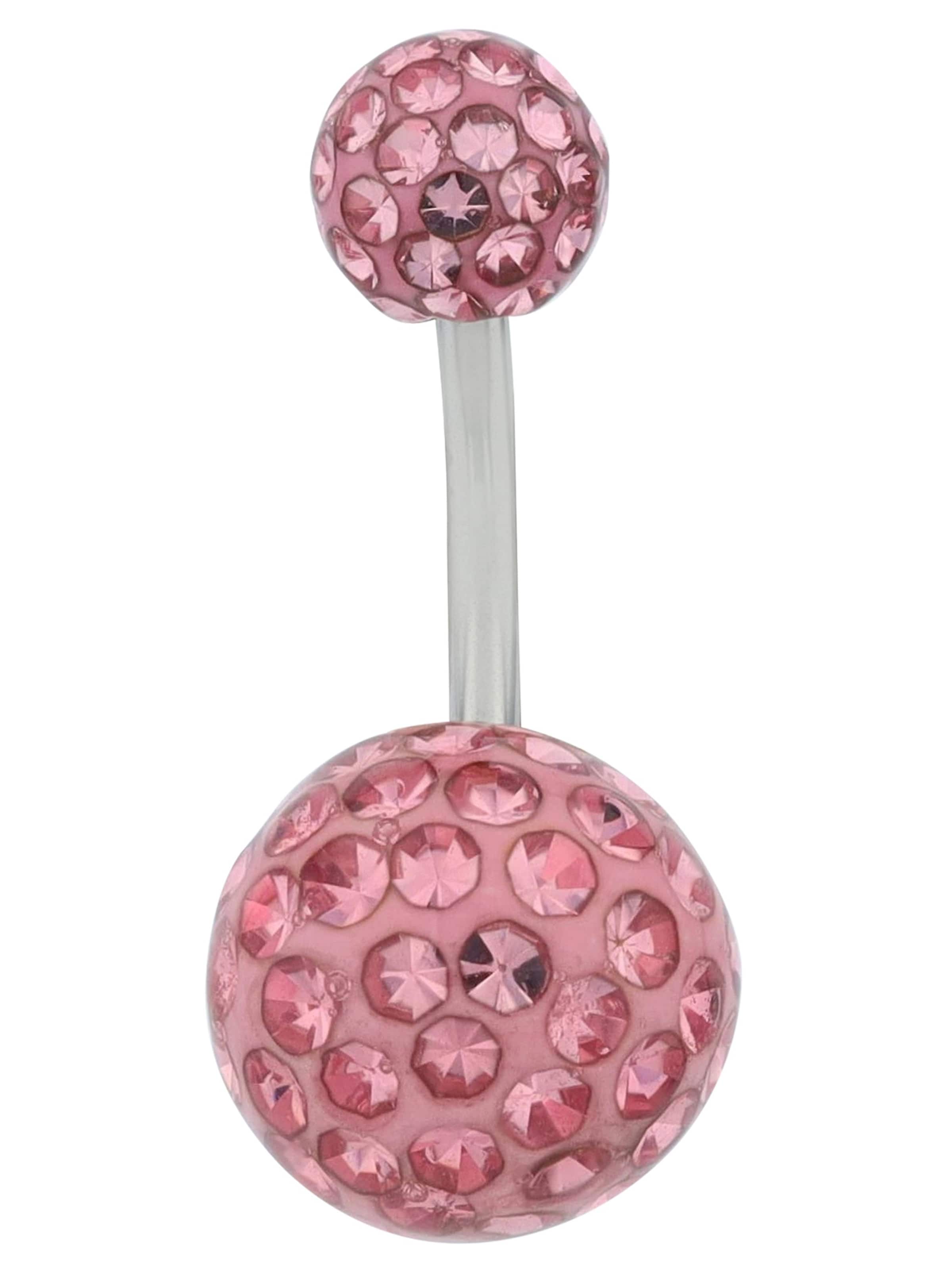Akzent Piercings 'langlebig' in Pink
