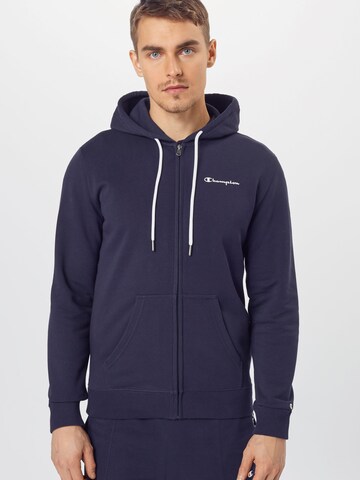 Champion Authentic Athletic Apparel Sweatjacka i blå