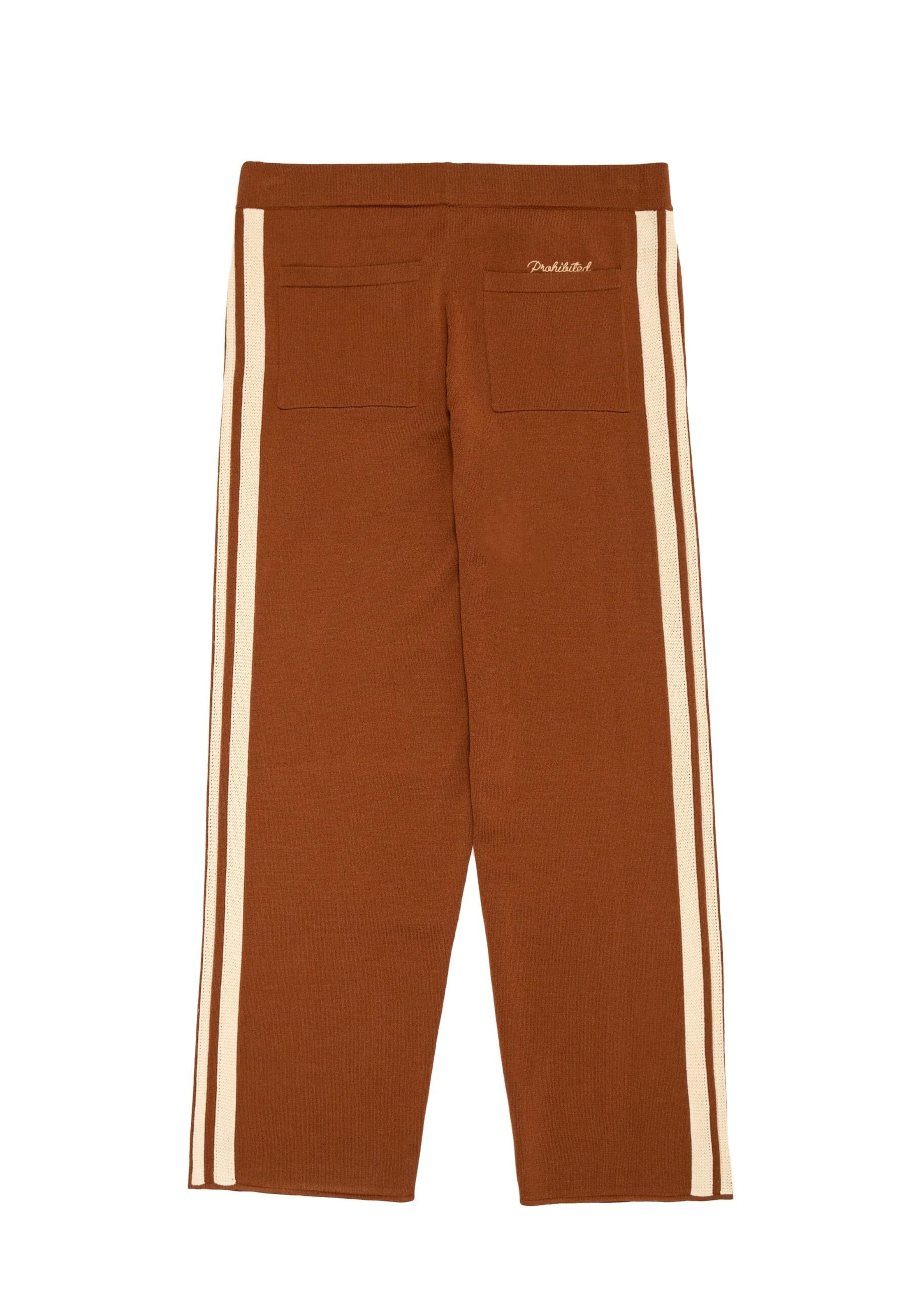 Loosefit Pantaloni di Prohibited in marrone