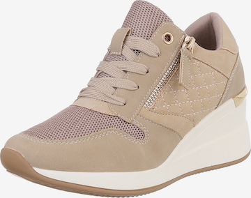 Ital-Design Sneaker in Beige: Vorderseite