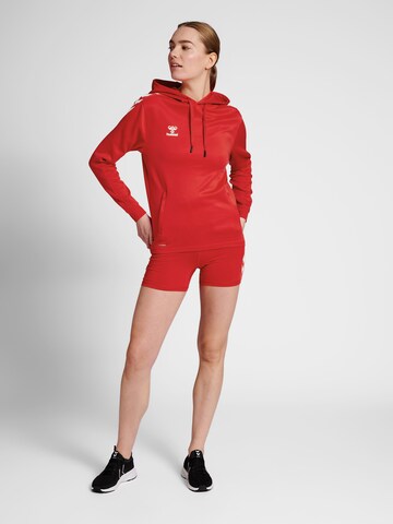 Hummel - Skinny Calças de desporto em vermelho