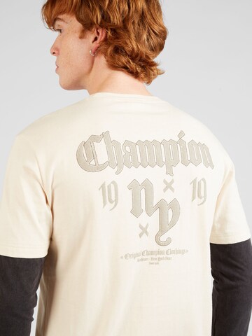 Champion Authentic Athletic Apparel Μπλουζάκι 'Pop Punk' σε κίτρινο