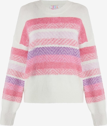 IZIA Sweater in White: front