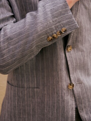 Slim fit Giacca da completo 'Leomaster' di Next in grigio