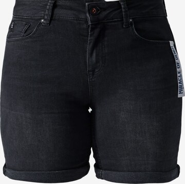 Miracle of Denim Regular Jeans in Black: front