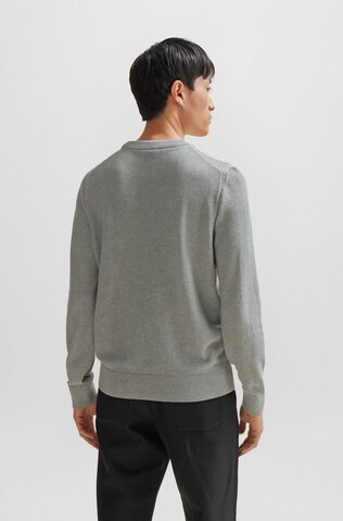 BOSS Pullover 'Ecaio-P' in Grau