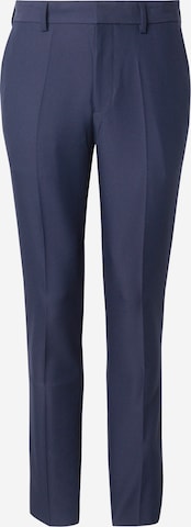 TOPMAN Regular Suorat housut värissä sininen: etupuoli