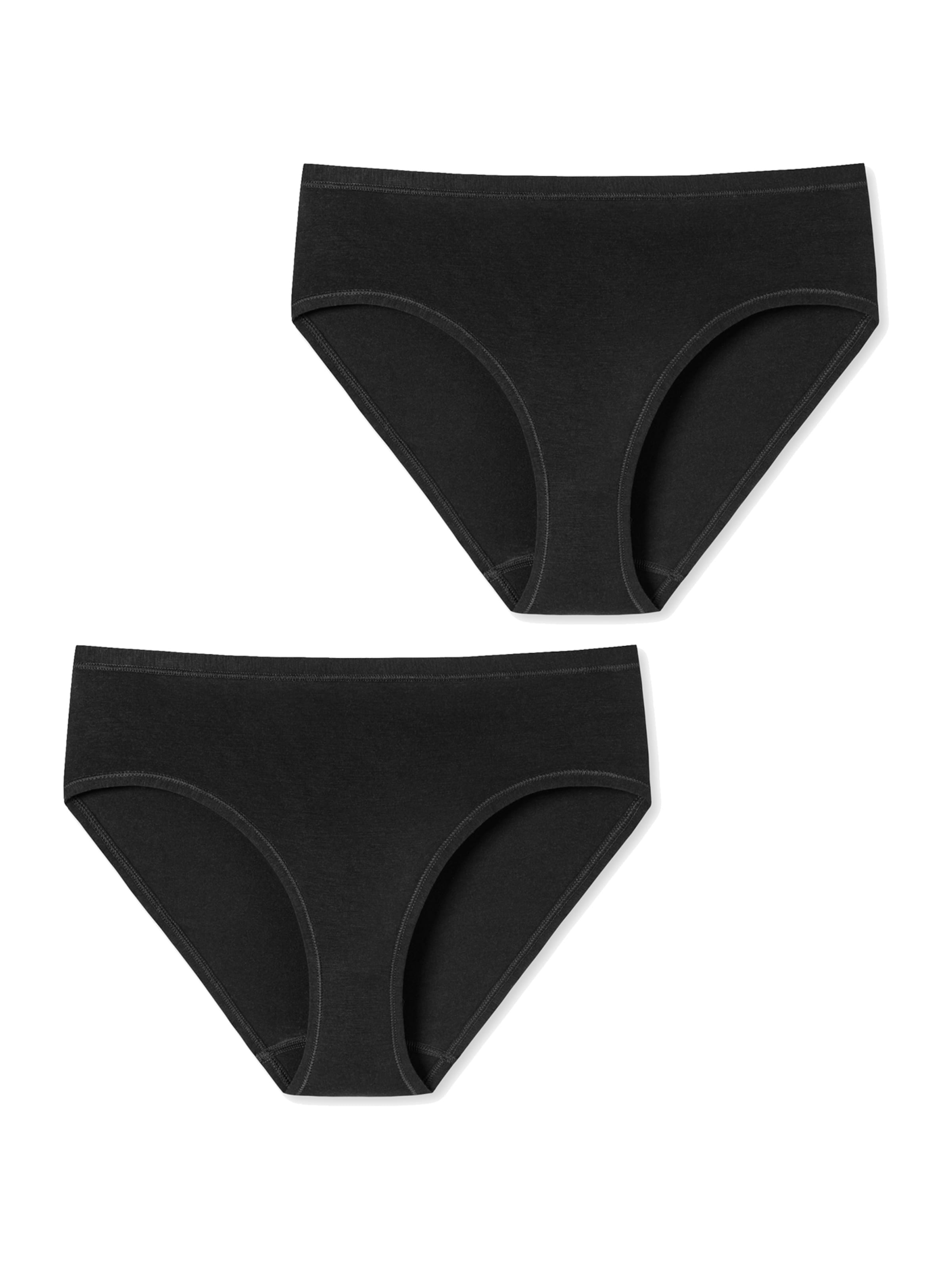 SCHIESSER Slip 'Personal Fit' in Zwart: voorkant