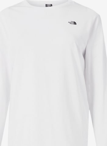 THE NORTH FACE Majica 'ESSENTIAL SIMPLE DOME' | bela barva: sprednja stran