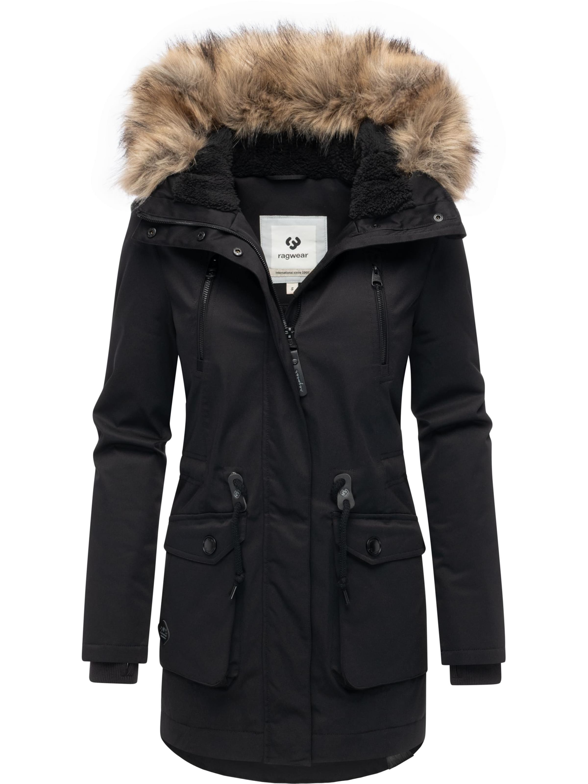 Parka invernale 'Ellsa B' di Ragwear in nero