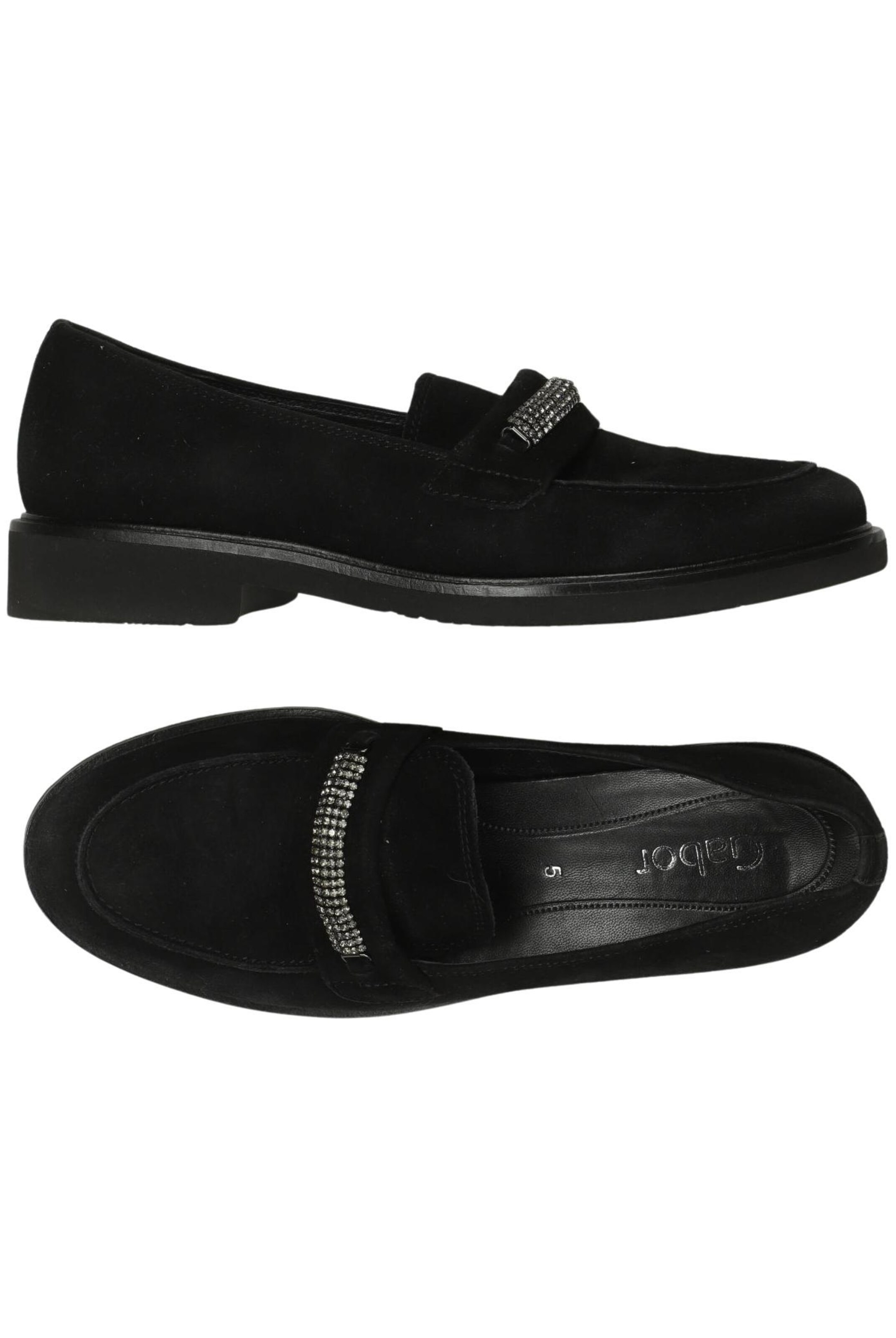 GABOR Halbschuh 38 in Schwarz: Vorderseite