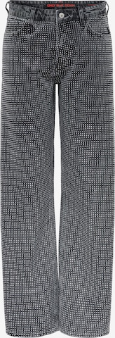 ONLY Wide Leg Farkut 'ONLHudson' värissä harmaa: etupuoli