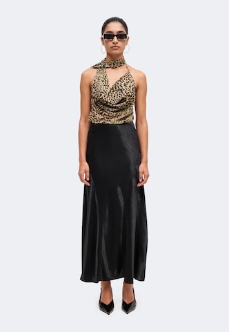 melns TOPSHOP Svārki 'JESSY'