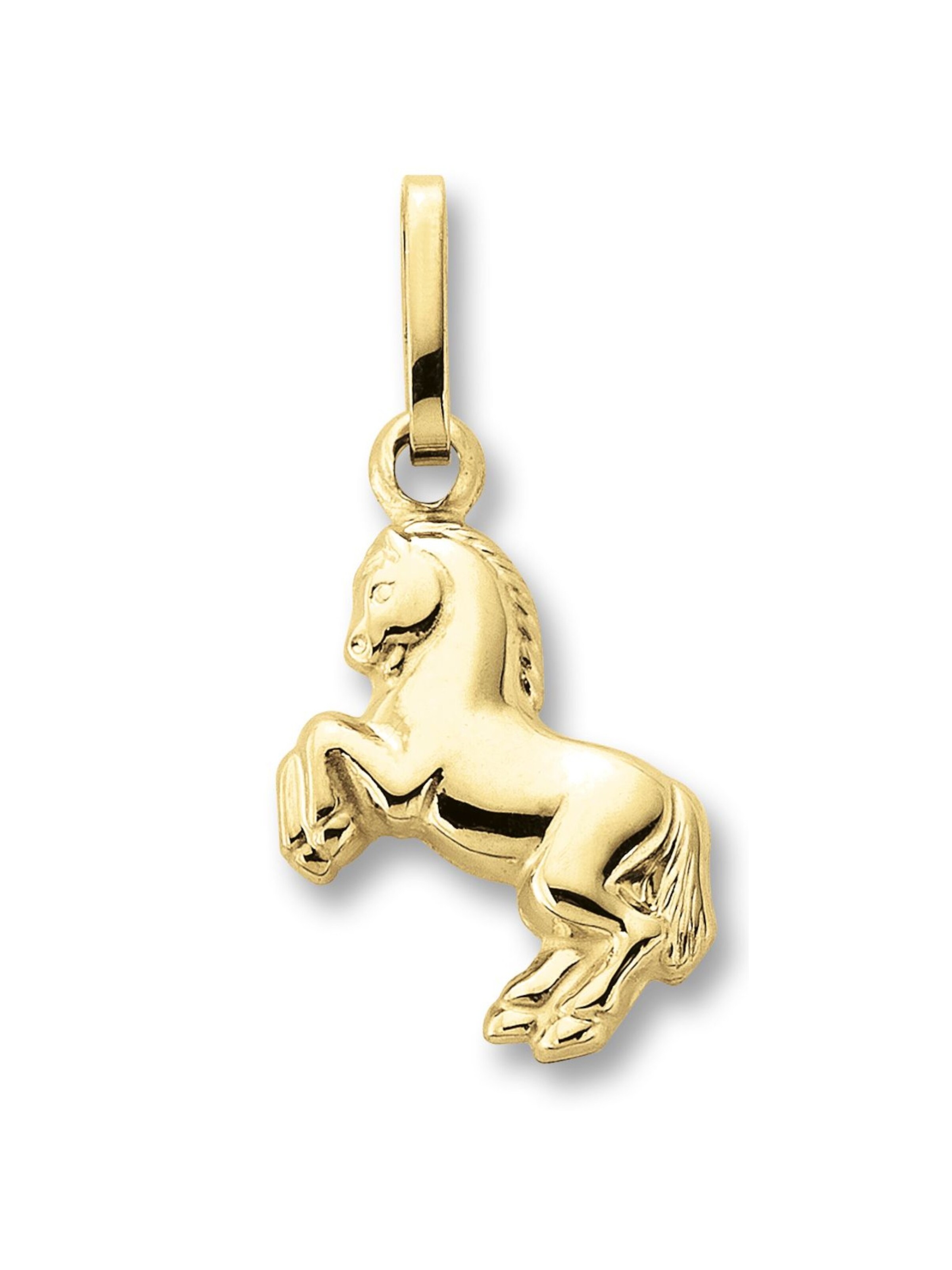 ONE ELEMENT Jewelry 'Pferd' in Gold: front