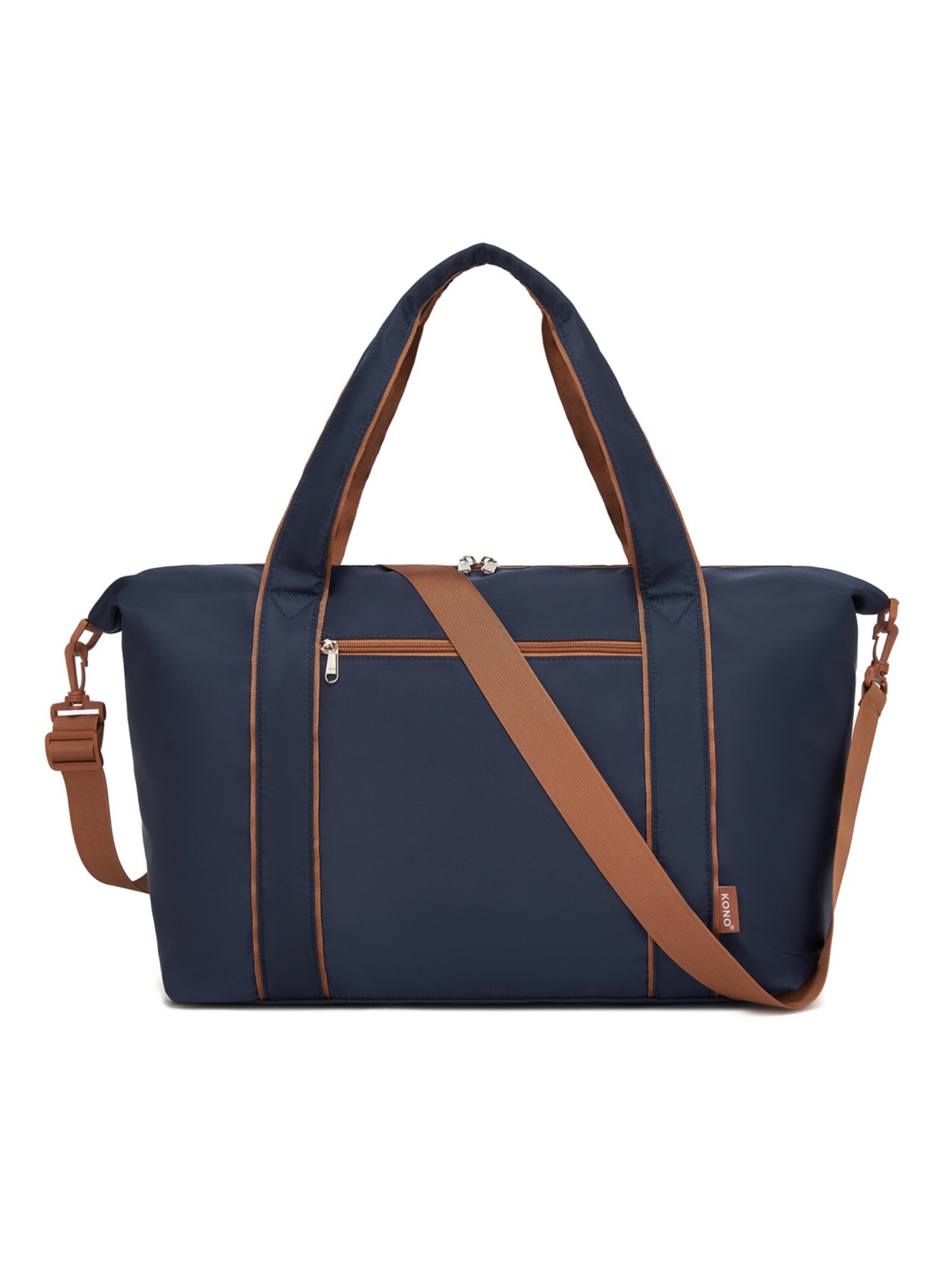 Kono Travel Bag in Blue: front
