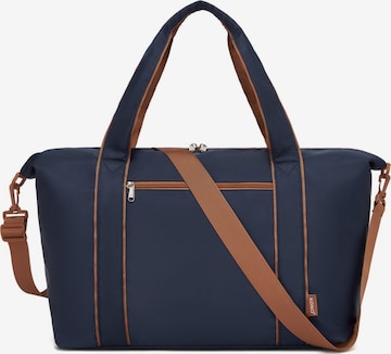 Kono Travel Bag in Blue: front