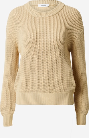 Pull-over 'MIKALA' minimum en beige : devant