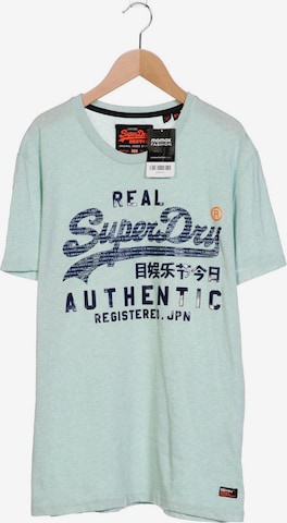 Superdry Shirt in XL in Blue: front