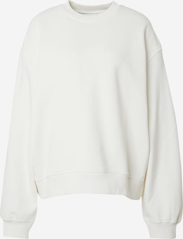 WEEKDAY Sweatshirt 'Paula' in Weiß: predná strana