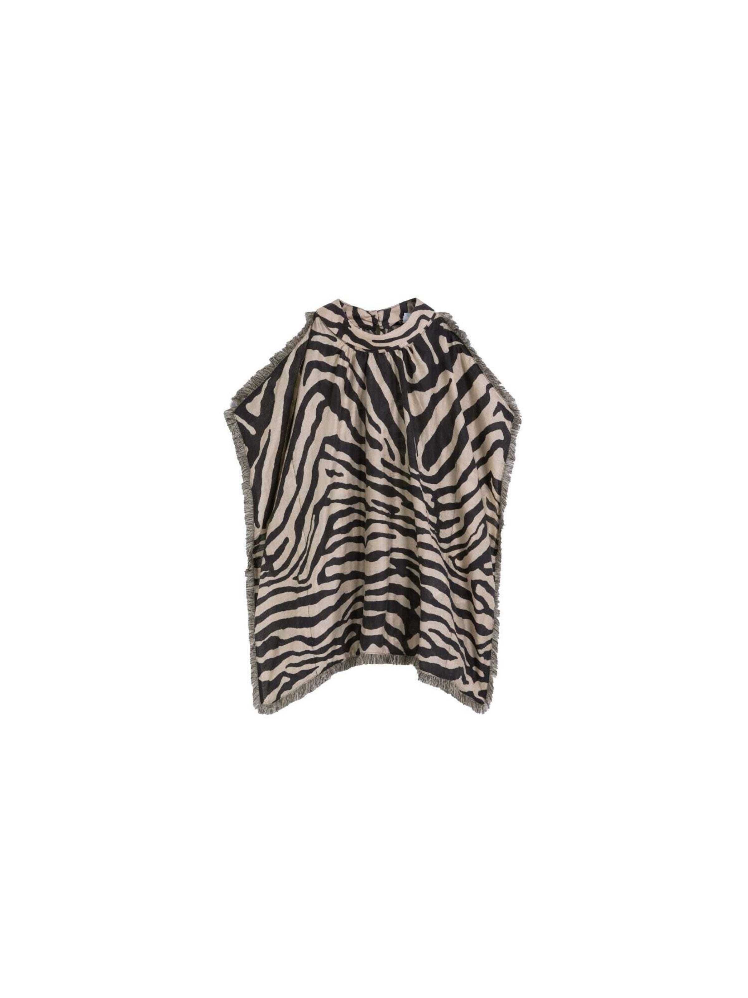 Scalpers Sczebra Fringes Top ' ' in Mischfarben: Vorderseite