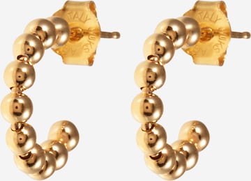 Jukserei Earrings 'Bonbon' in Gold: front