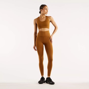 Skinny Pantalon de sport 'Define' new balance en marron