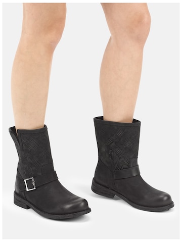 Felmini Wide Fit Boots 'Gredo' in Black