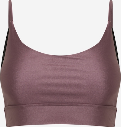 Onzie Soutien-gorge de sport en aubergine, Vue avec produit