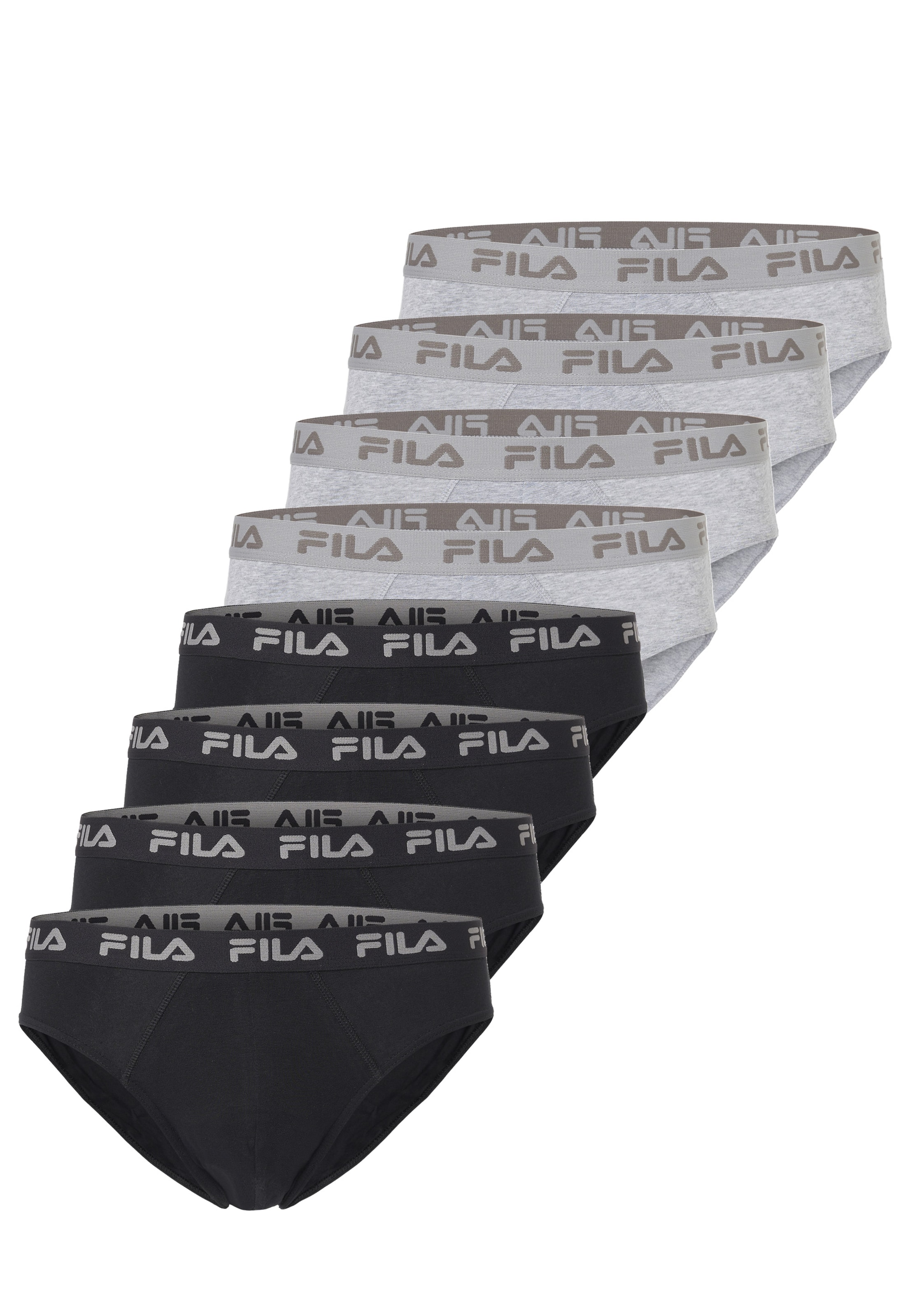 FILA Slips in Grau: Vorderseite