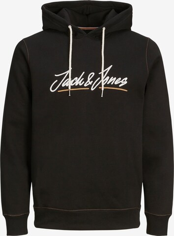 JACK & JONES Sweatshirt 'Tons' in Zwart: voorkant